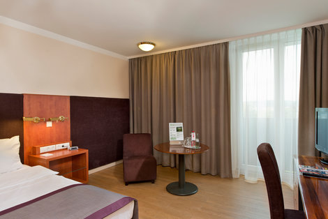Standard, gemütliches Hotelzimmer mit einem Einzelbett